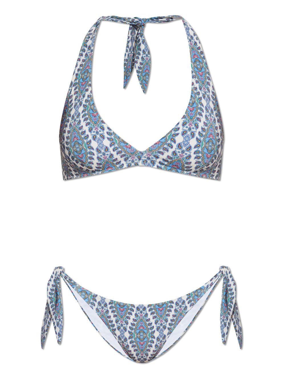 ETRO Bikini met paisley-print Blauw