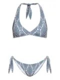 ETRO paisley-print bikini - Blue