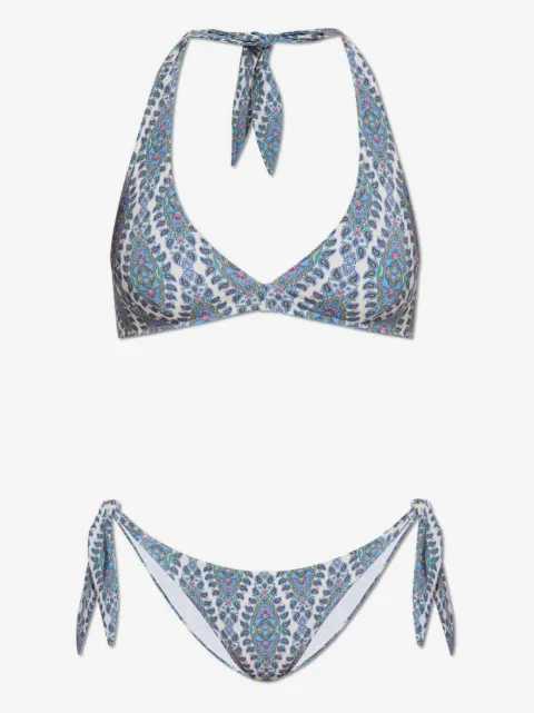 ETRO paisley-print bikini