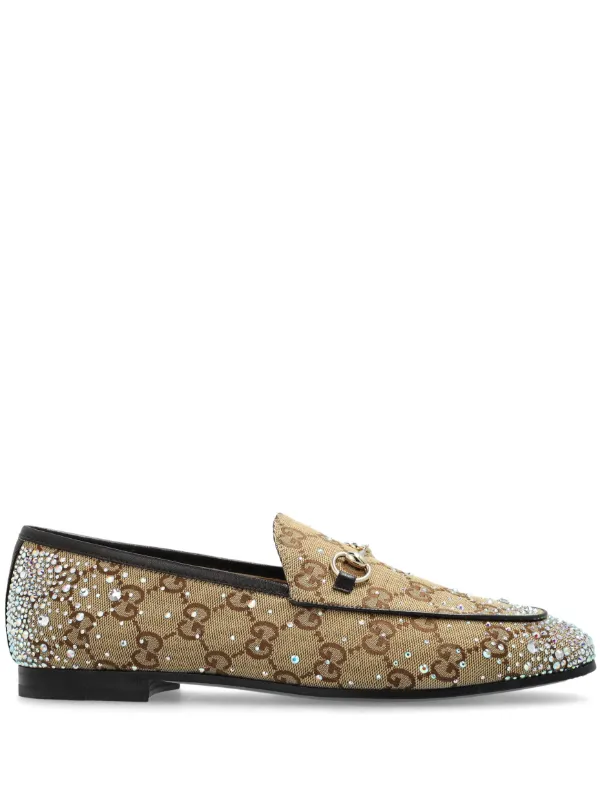 Gucci Jordaan Loafers in Neutrals