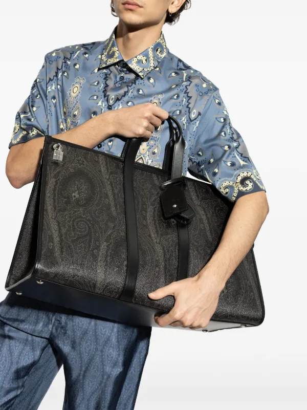 ETRO ペイズリー ボストンバッグ ETRO エトロ ミニボストン ペイズリー柄 ボストンバッグ PVC