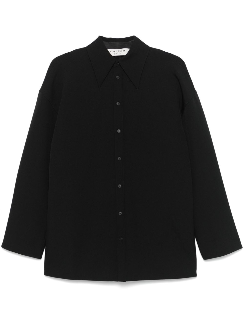 pointed-collar shirt