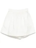 Bambah Ritchel elastic shorts - White