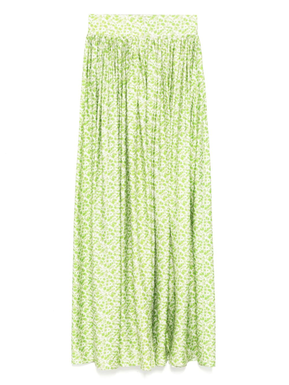 Bambah Flora Gathered skirt - Groen