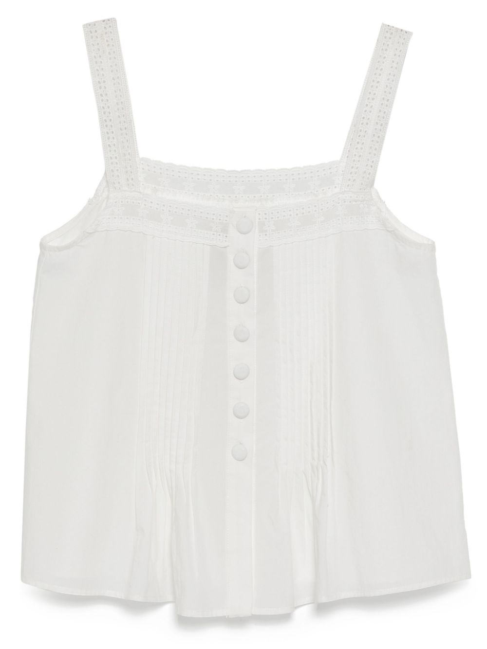 Ritchel lace trim cami vest