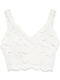 Bambah Chloe crochet bralet - White