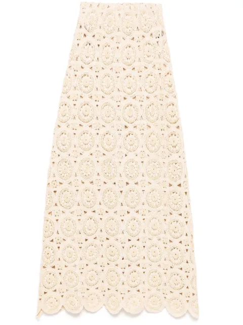 Bambah floral embroidery skirt 