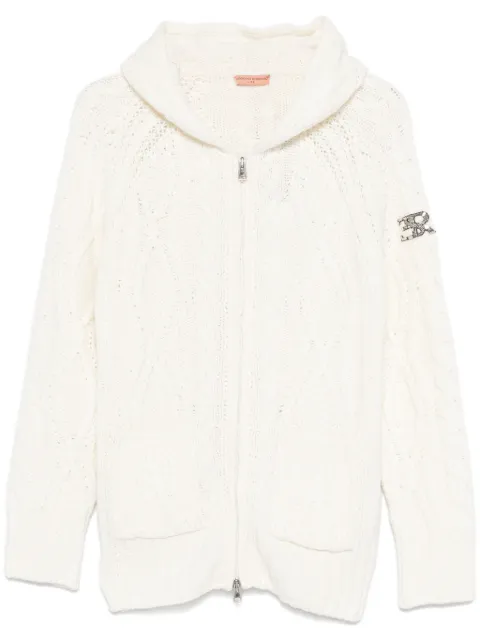 Ermanno Scervino cable-knit cardigan