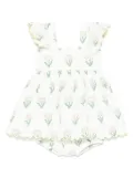 Stella McCartney Kids daisy-print dress - White