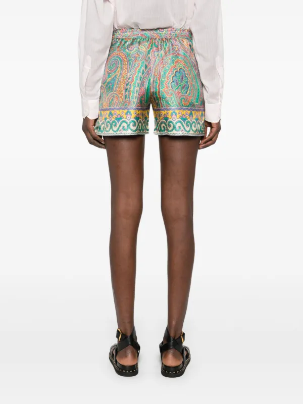 サイズL≒66〜100cm☆ETRO☆ショートパンツ スイムショーツ