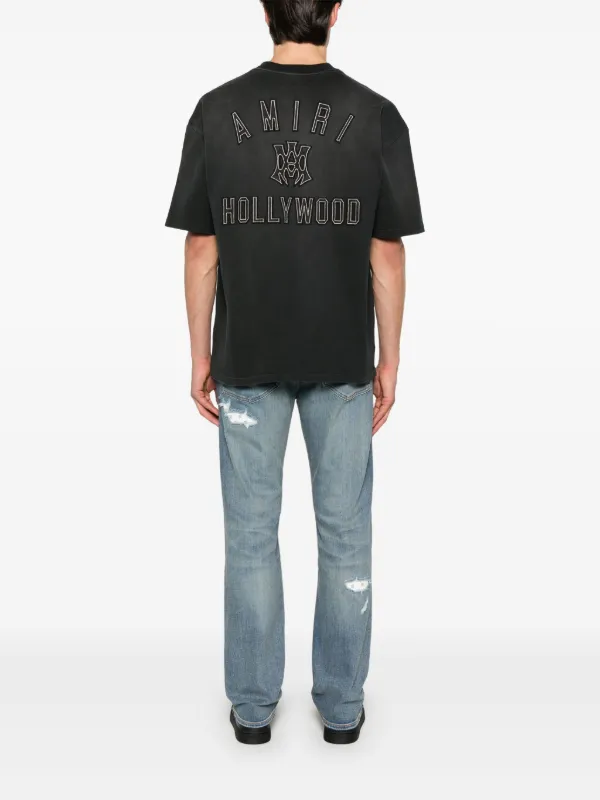【AMIRI】ハリウッドTシャツ AMIRI Hollywood T-shirt | Black | FARFETCH