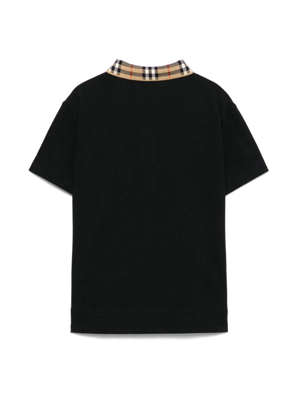 Burberry Kids Vintage Check poloshirt - Zwart