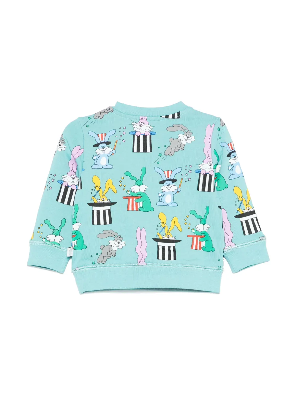 Stella McCartney Kids illustration-print sweatshirt - Blauw