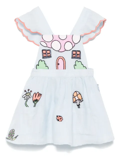 Stella McCartney Kids embroidered dress