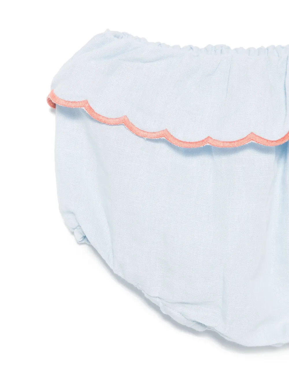 Stella McCartney Kids Jurk met borduurwerk Blauw