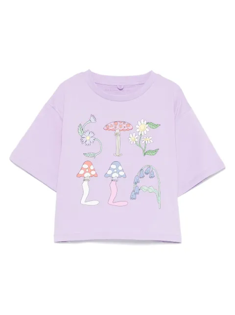 Stella McCartney Kids تيشيرت بطبعة رسومات