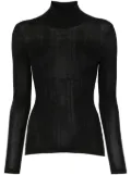 Carven roll-neck sweater - Black