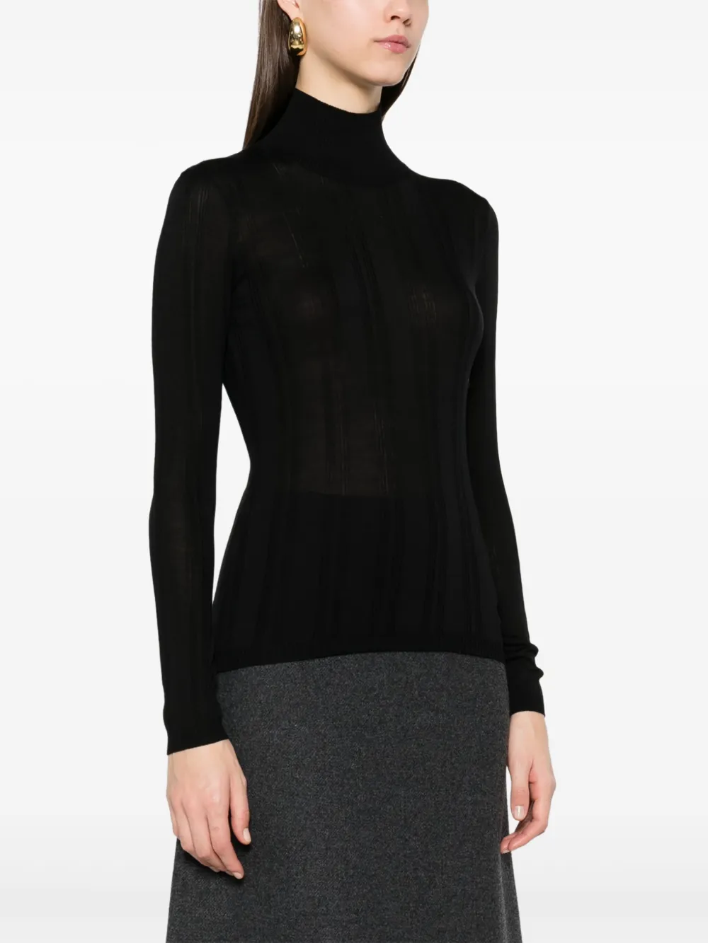 CARVEN ROLL-NECK SWEATER