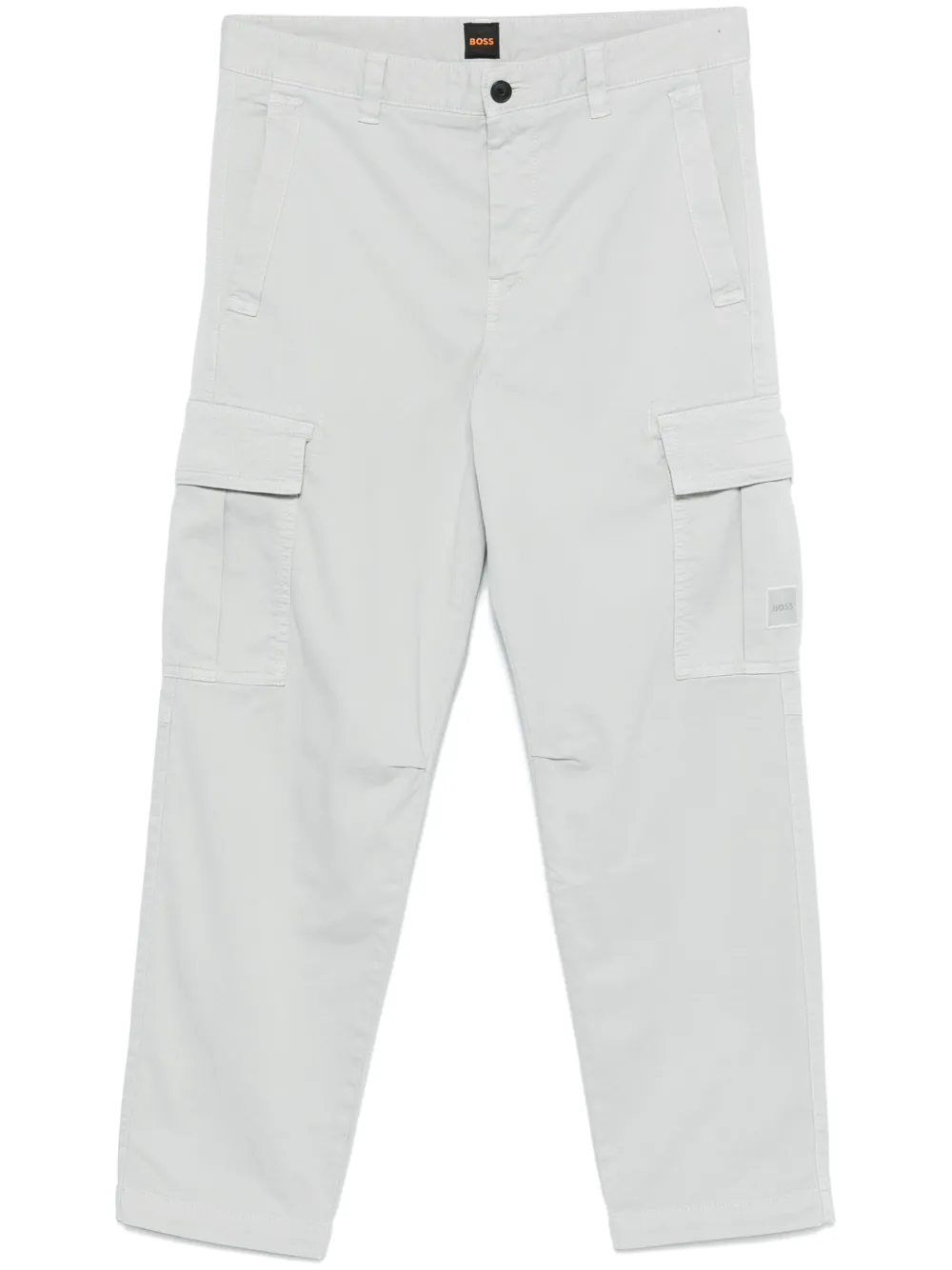 BOSS tapered cargo pants | Grey | Image 1