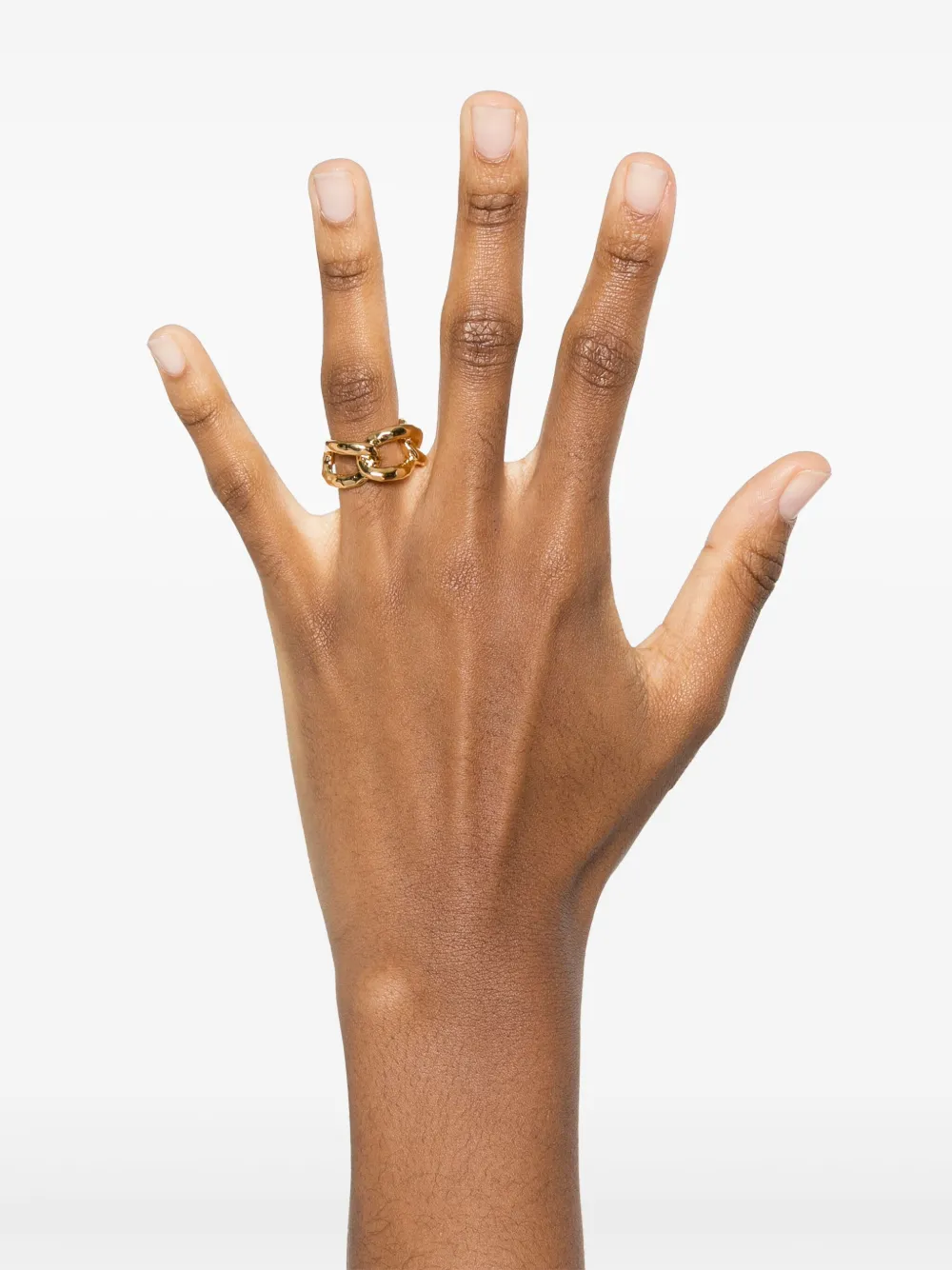 Jil Sander Verweven ring - Goud