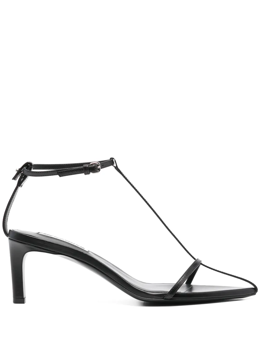 Jil Sander 80mm leather sandals | Black | Image 1