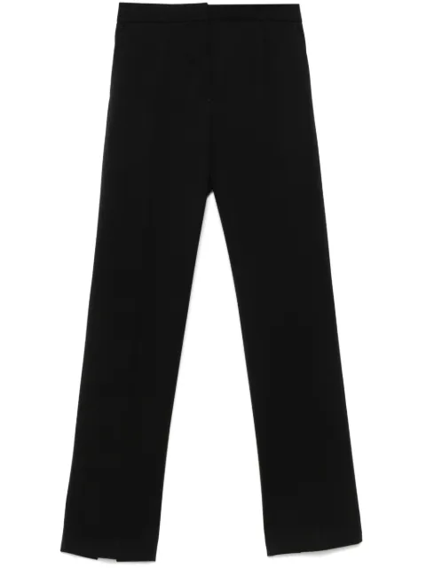 Jil Sander grain-de-poudre trousers