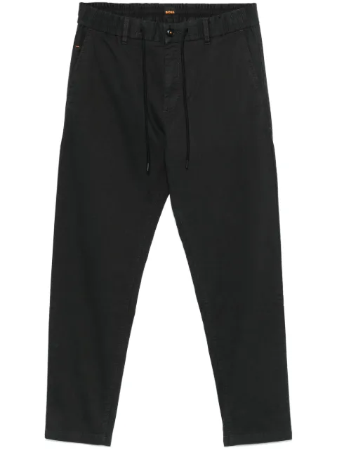 BOSS tapered trousers  