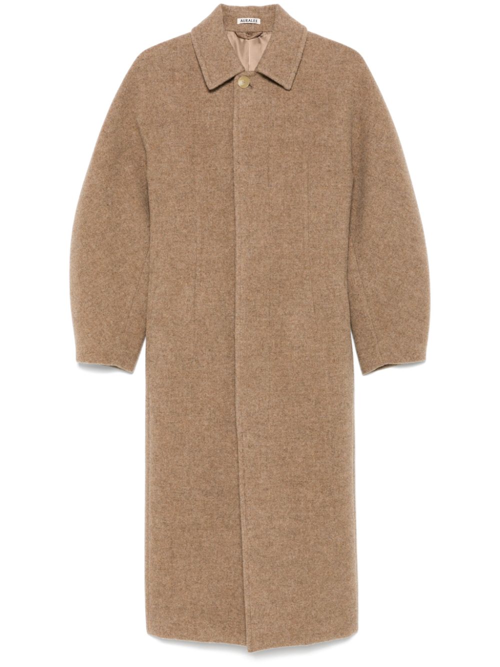 Auralee Melton coat - Brown