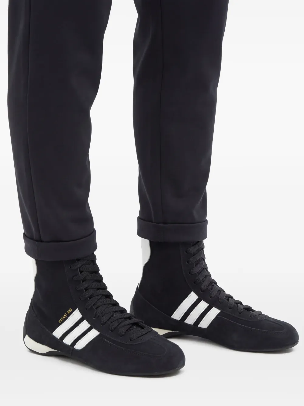 Adidas Rasant Mid スニーカー | ブラック | FARFETCH JP