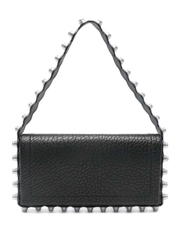【関税込み】Alexander Wang ブラック Roz ショルダーバッグ Alexander Wang Roz ショルダーバッグ | ブラック | FARFETCH JP