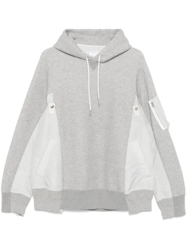ホットセール | パーカー パネル Sacai グレー JP FARFETCH | トップス