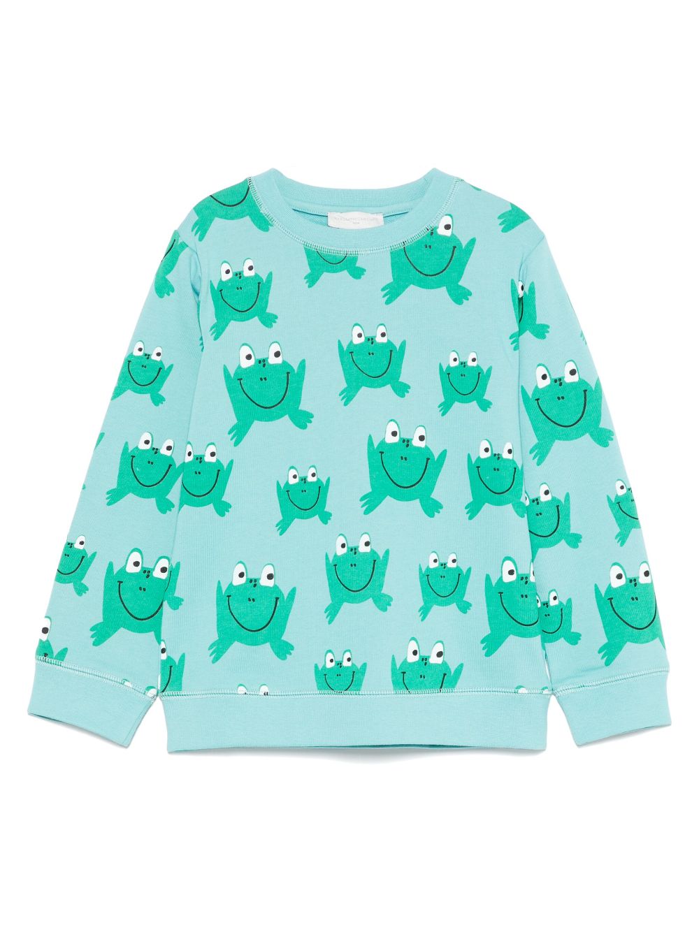 Stella McCartney Kids Sweater met kikkerprint Blauw