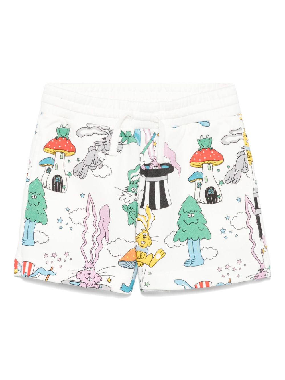 Stella McCartney Kids Shorts met print Wit