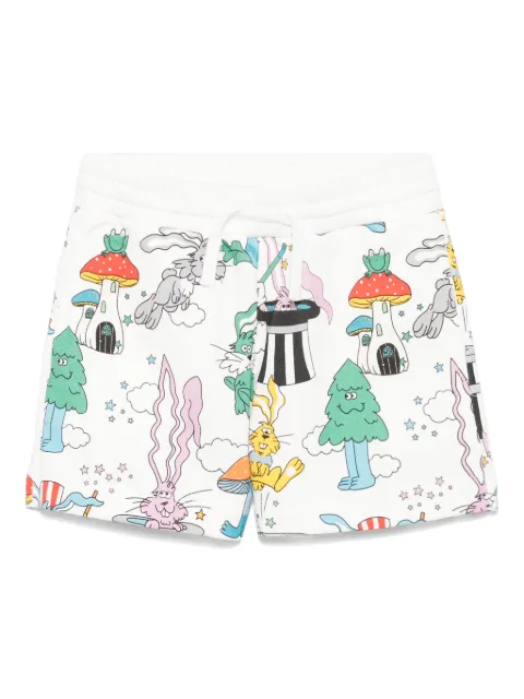 Stella McCartney Kids Shorts mit Illustrations-Print
