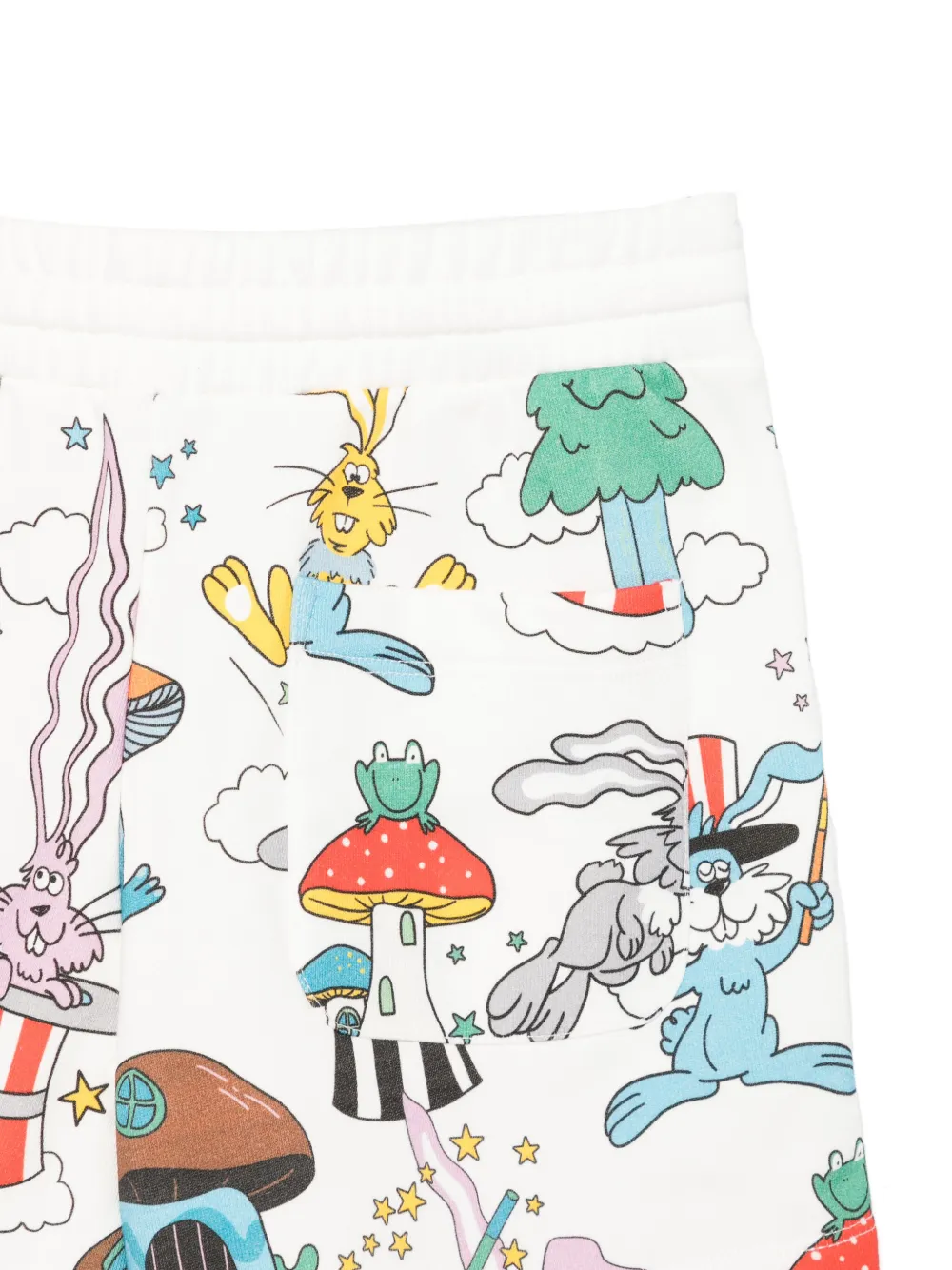 Stella McCartney Kids Shorts met print Wit