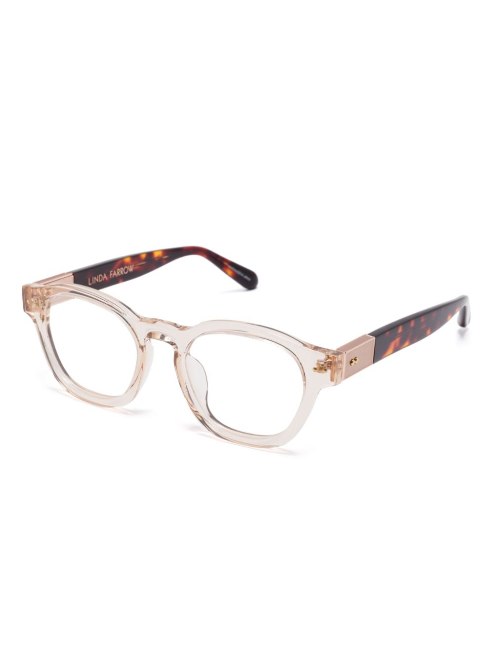 Linda Farrow Talbot glasses - Beige