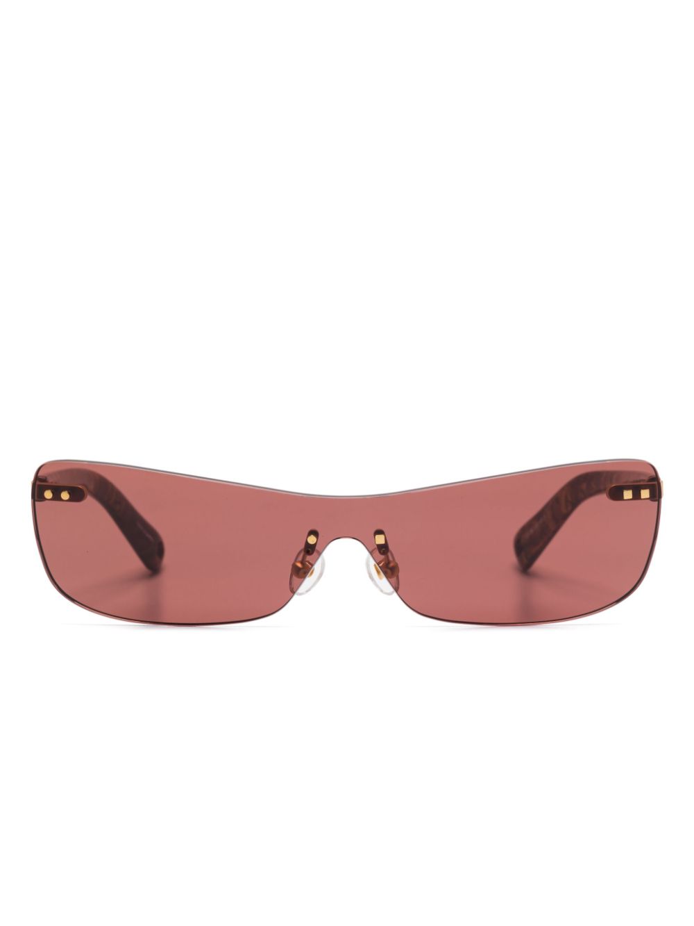 Jacquemus rimless sunglsses Bruin