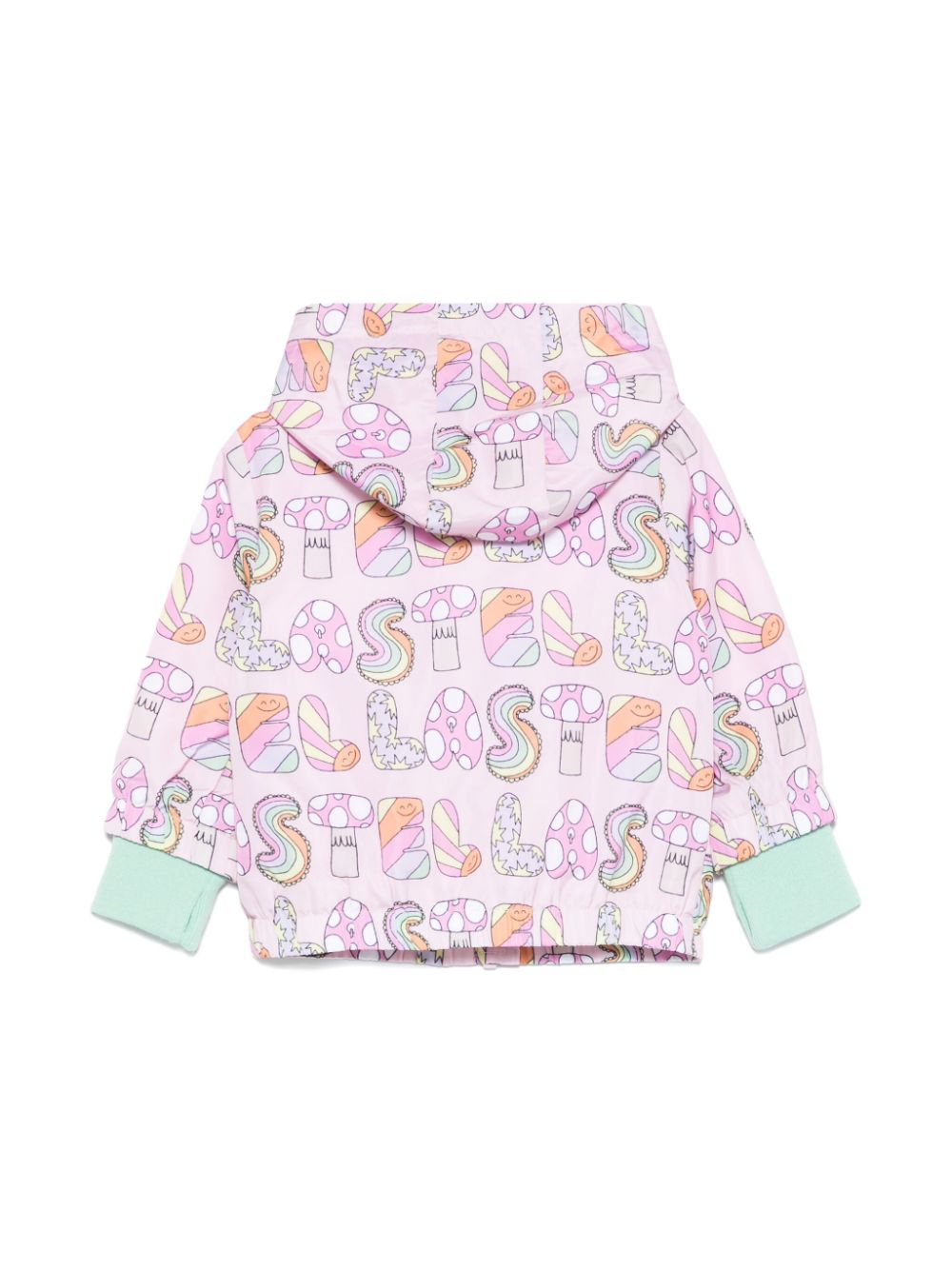 Stella McCartney Kids logo-print jacket - Pink