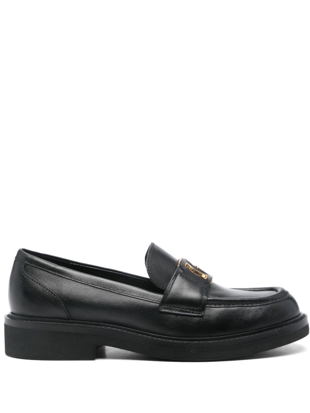 GUESS USA Shuttle loafers Zwart