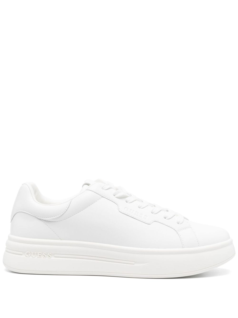 GUESS USA logo-debossed sneakers - White