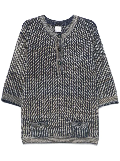 CHANEL Pre-Owned 1990s open-knit sweater