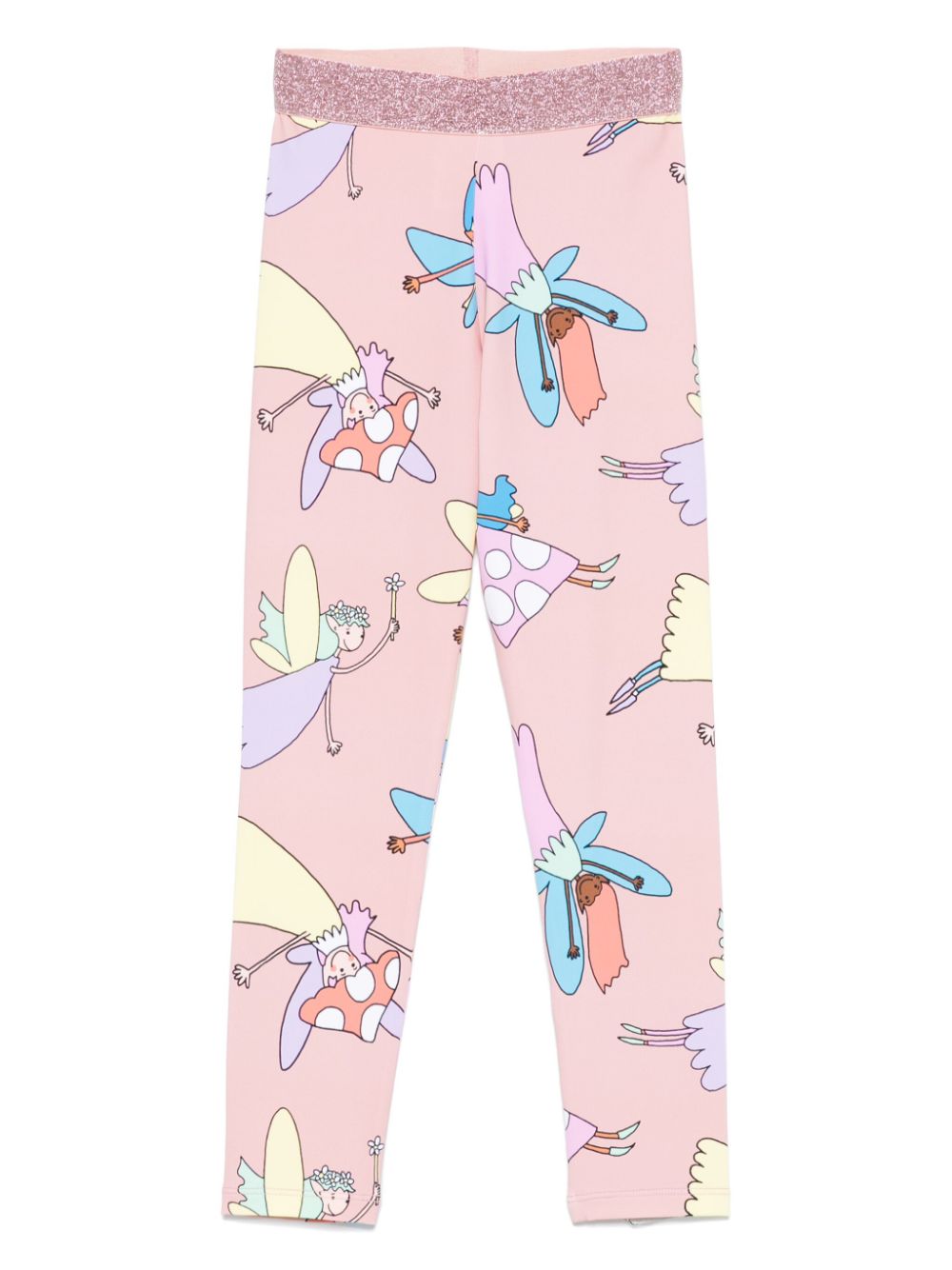 Stella McCartney Kids Legging met print Roze