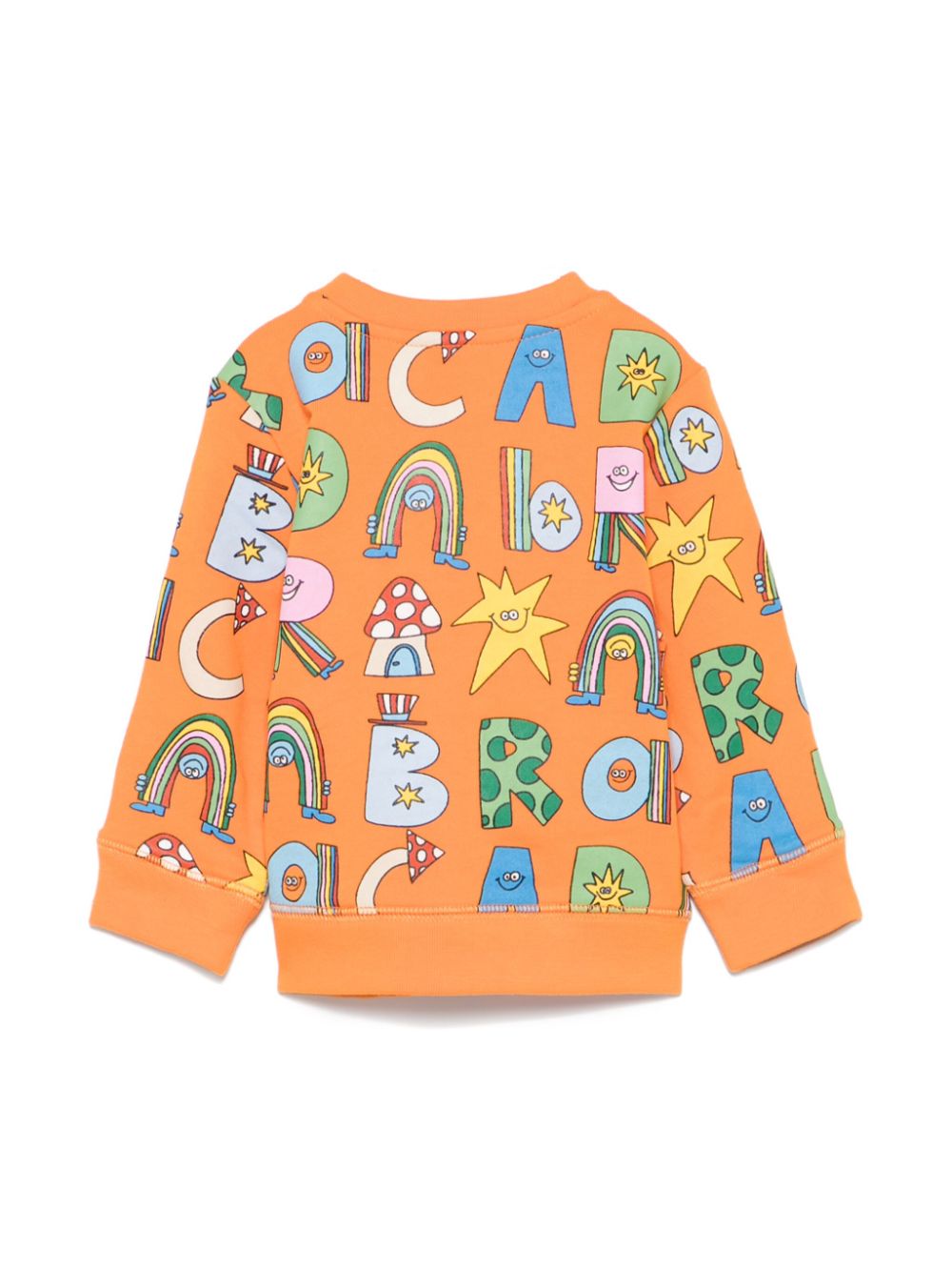 Stella McCartney Kids Sweater met print - Oranje