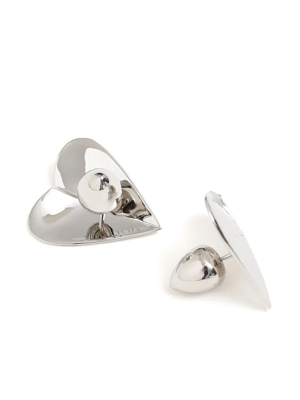 Alaïa Le Coeur Earrings | Silver | FARFETCH