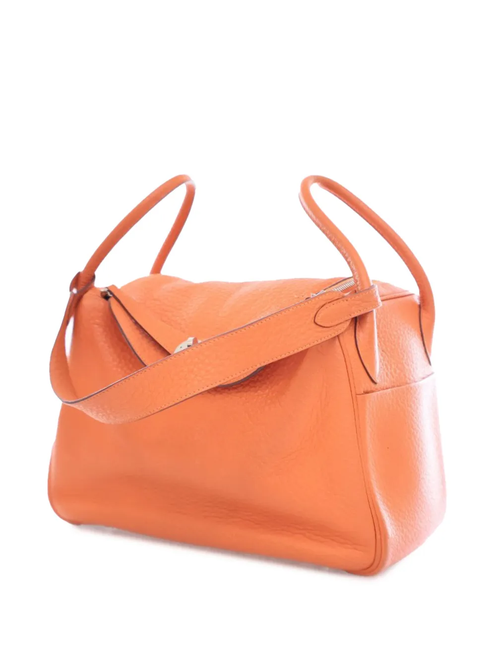 Hermès Pre-Owned 2009 Clemence Lindy 30 boekentas - Oranje