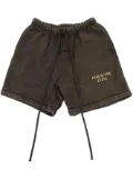 FEAR OF GOD ESSENTIALS logo-print shorts - Brown