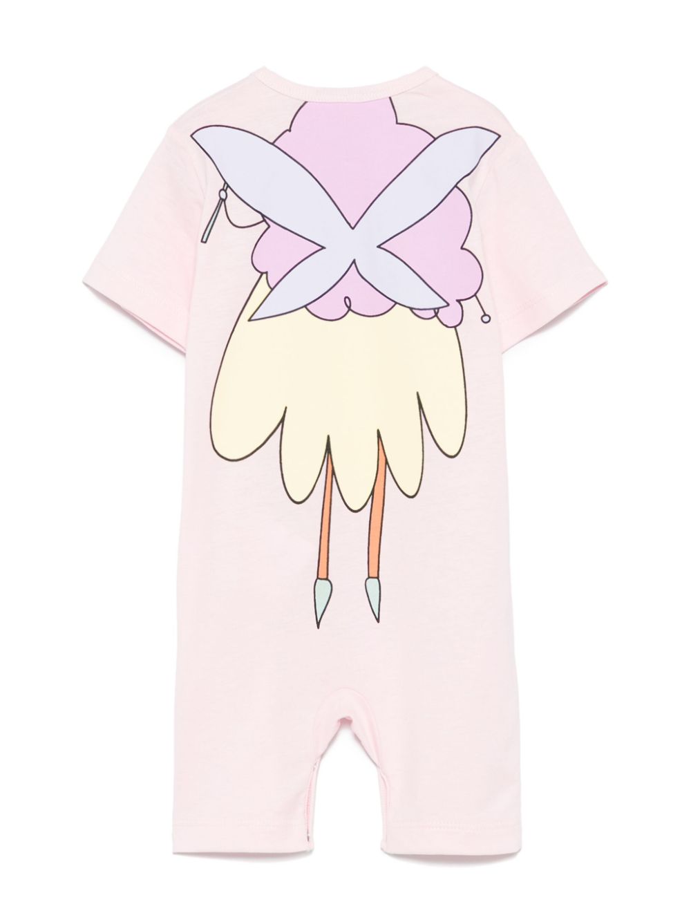 Stella McCartney Kids illustration-print shorties - Pink