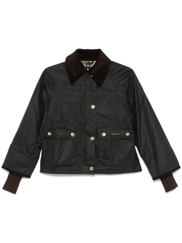 Barbour BEADNELL ブラックジャケット BEADNELL WAX JACKET - BLACK BY BARBOUR - Ocean Palm