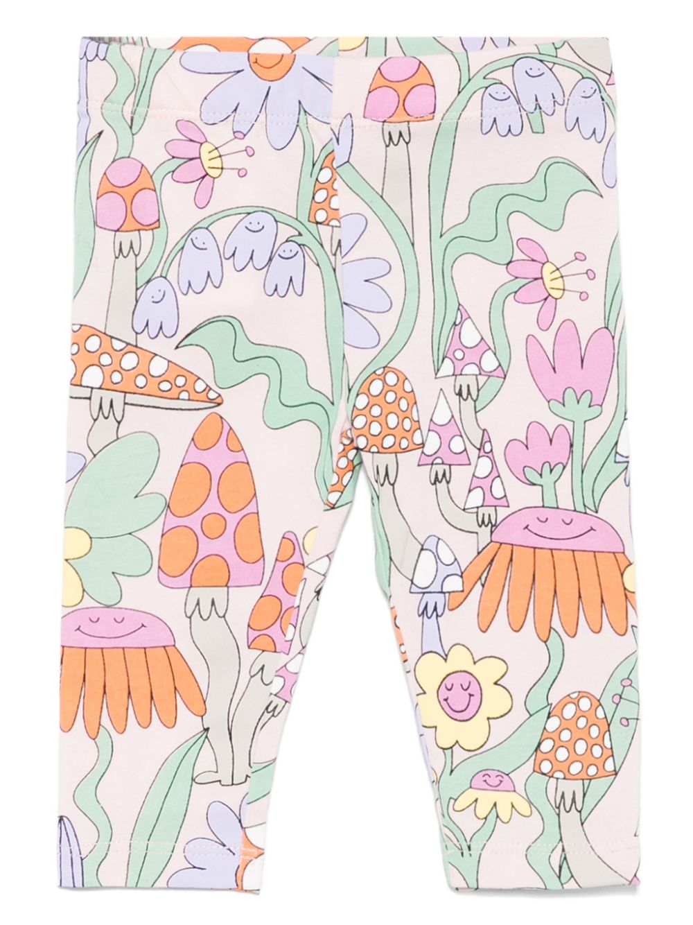 Stella McCartney Kids Legging met bloe print Roze