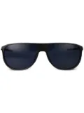 TAG Heuer round-frame sunglasses - Black